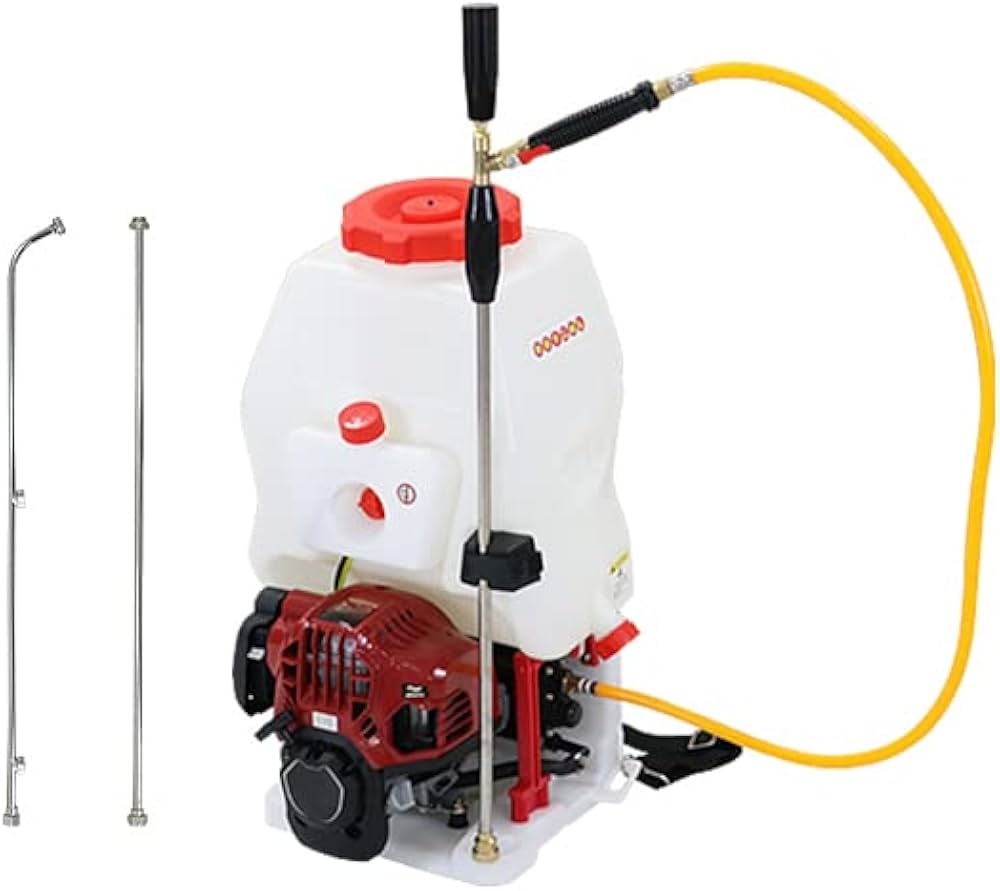Amazon.co.jp: 噴霧器 エンジン式 背負式 4スト タンク容量約20L 最大