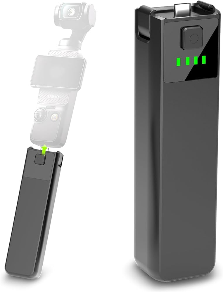 Amazon.com : Battery Handle Compatible with DJI osmo Pocket 3