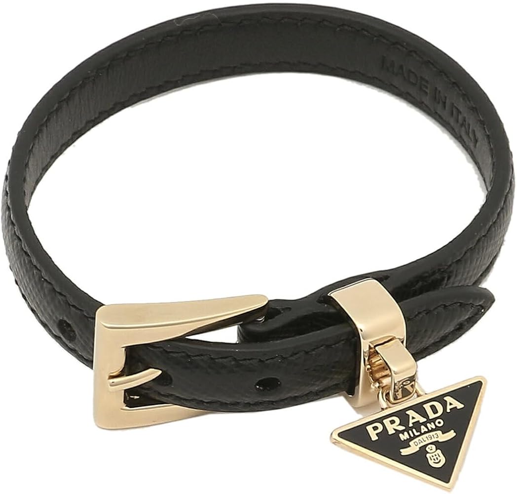 Amazon.co.jp: [プラダ] ブレスレット アクセサリー トライアングル