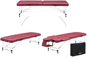 Amazon.co.jp: 折りたたみ マッサージベッド 軽量 (アルミ・有孔) 長さ