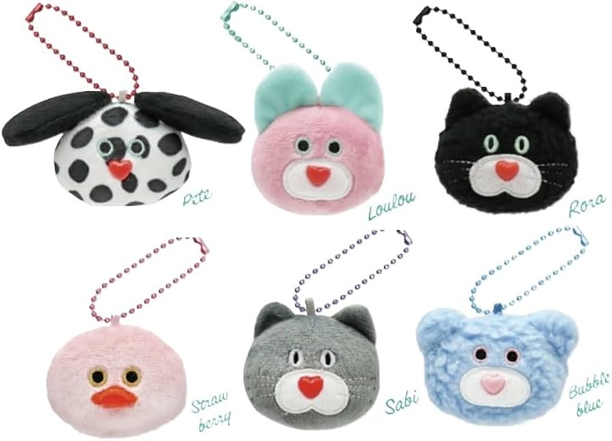 Amazon.co.jp: mojojojo フェイスマスコット2 全6種セット