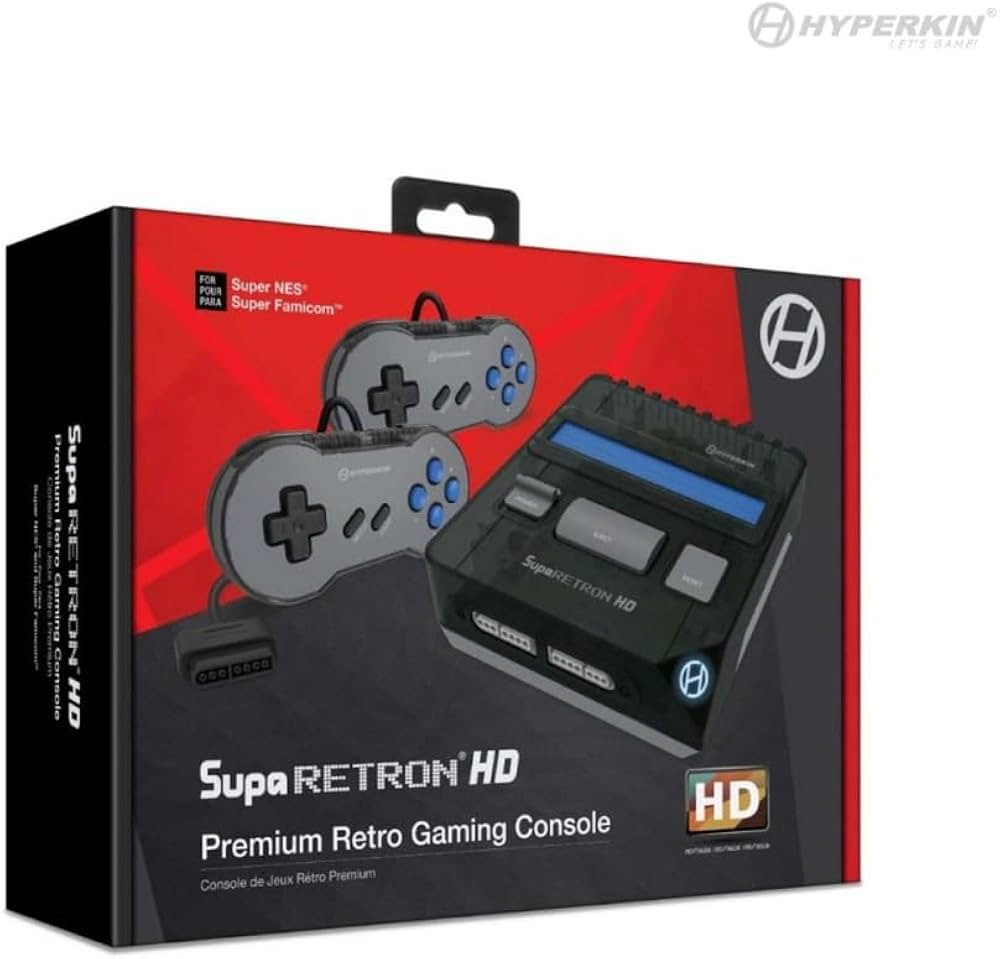 Amazon | Hyperkin Supa RetroN HD Black : スーパーファミコンSFC