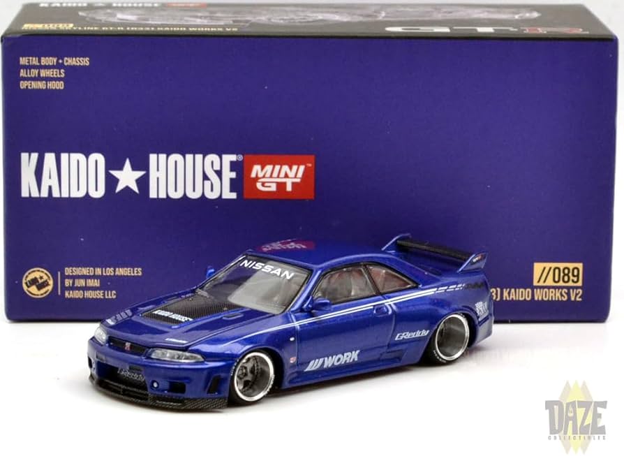 Amazon.co.jp: MINI GT 街道はうす - ニッサン・スカイライン GT-R