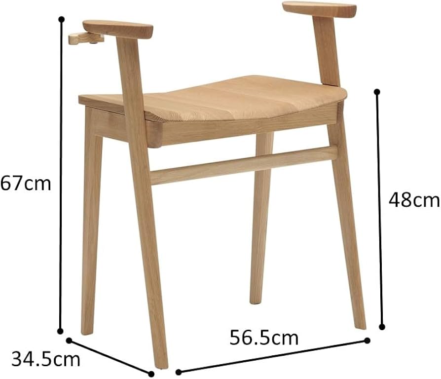 Amazon.co.jp: 【カリモク正規品】 アーム付 スツール (ハイタイプ