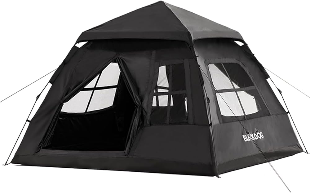 Amazon.co.jp: BLACK DOG (黒犬) ポップアップテント ワンタッチテン