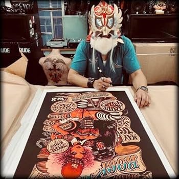 Amazon.co.jp: 額装 ルードギャラリー Rockin Jelly Bean シルク