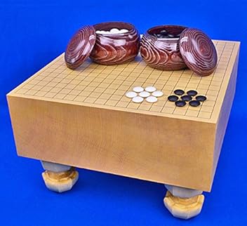Amazon.co.jp: 将碁屋: 足付碁盤セット