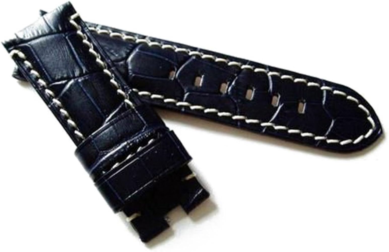 Amazon.co.jp: PANERAI パネライDバックル用 ベルト 社外品 型押し