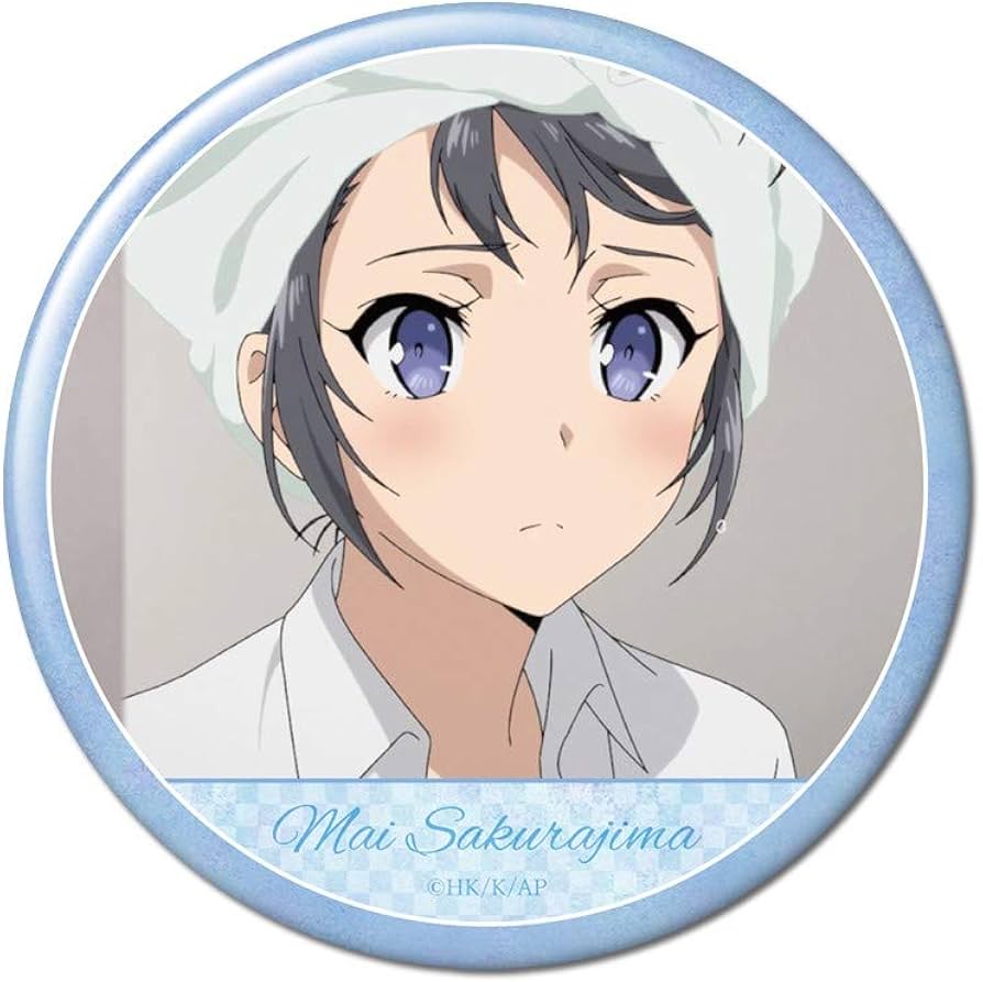 Amazon.co.jp: 青春ブタ野郎はバニーガール先輩の夢を見ない 缶バッジ