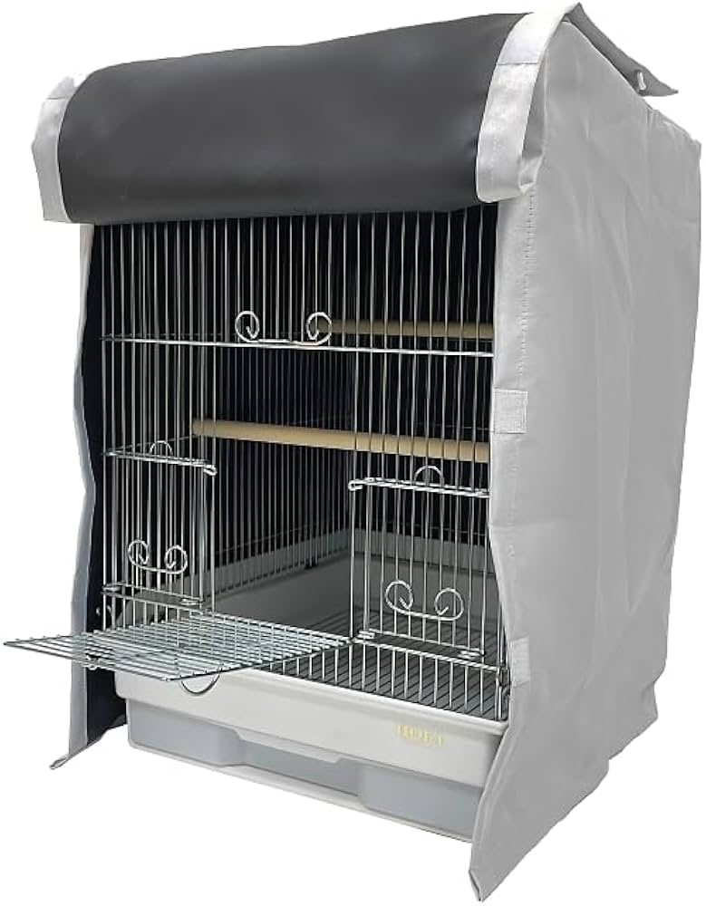 Amazon.co.jp: 鳥 ケージカバー 裏コーティング 撥水 完全遮光 Sサイズ