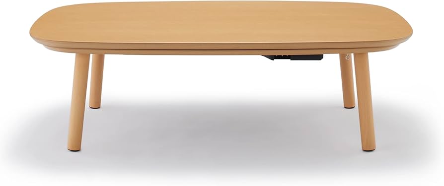 Amazon | 無印良品 長方形こたつ ナチュラル 120×80×35cm MJ-KT2-N