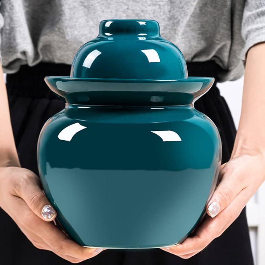 Amazon｜中国製陶器製漬物瓶、陶器製発酵容器、発酵蓋、中国製陶器製