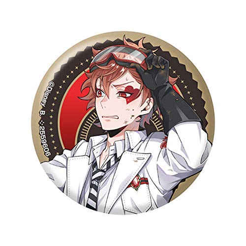 ツイステ ブレジュ 缶バッジ エース・トラッポラ ツイステ