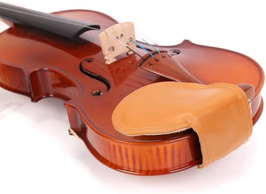 Amazon.co.jp: バイオリン用肩当て バイオリン肩パッドレザー顎当て