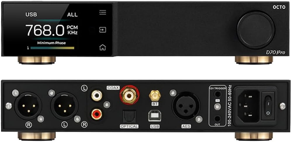 Amazon.com: TOPPING D70 Pro OCTO Fully Balanced DAC: 8X CS43198