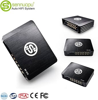 Sennuopu X10PLUS, Car Stereo Amplifier with DSP, 4 Channel