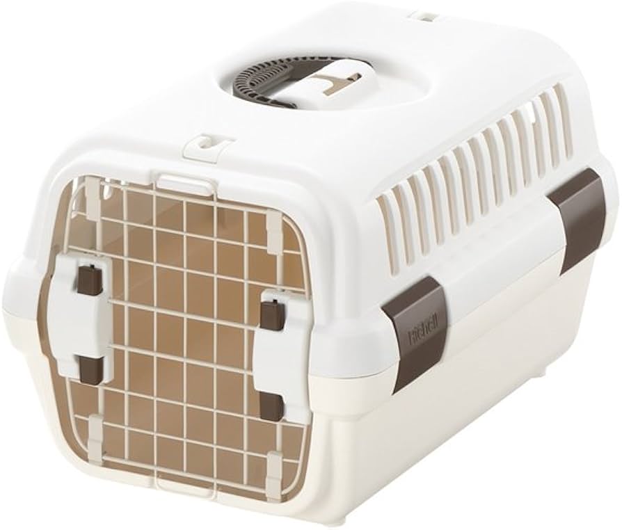 Amazon | リッチェル キャンピングキャリー 超小型犬・猫用 アイボリー