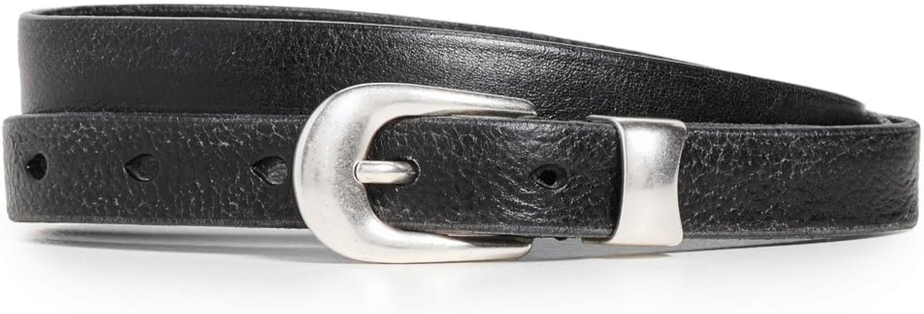 Amazon.com: Our Legacy Men's Leather Belt, Black Leather, 70