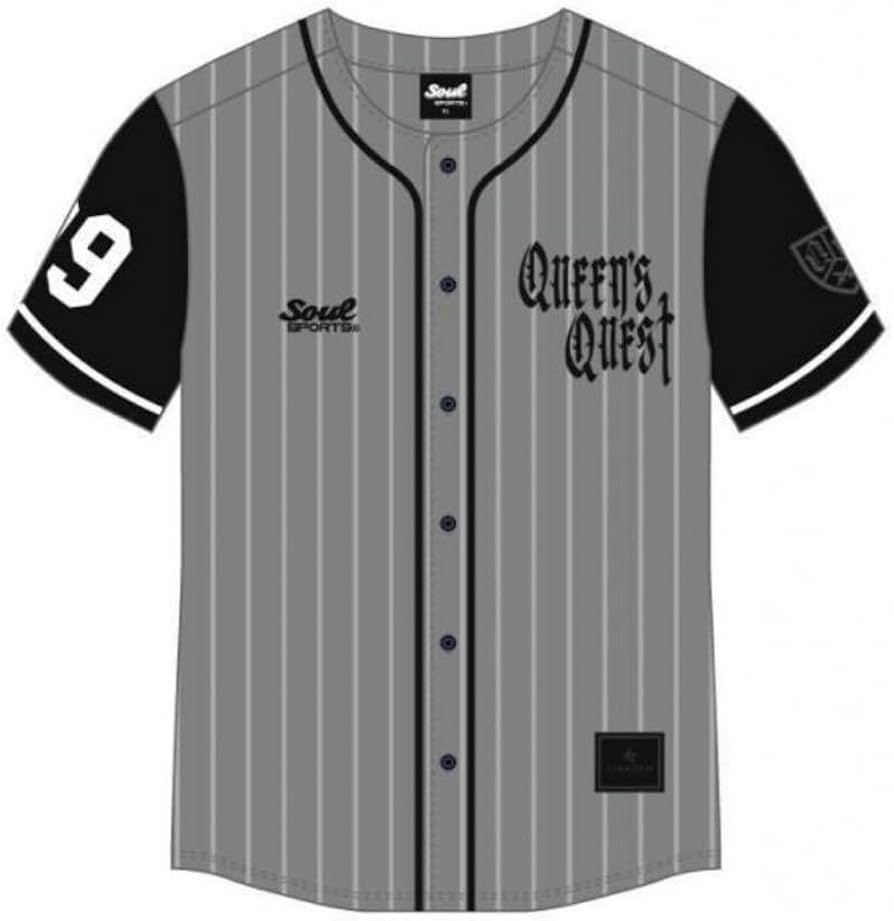 女子プロレス スターダム QQ クイーンズクエスト ベースボールTシャツ