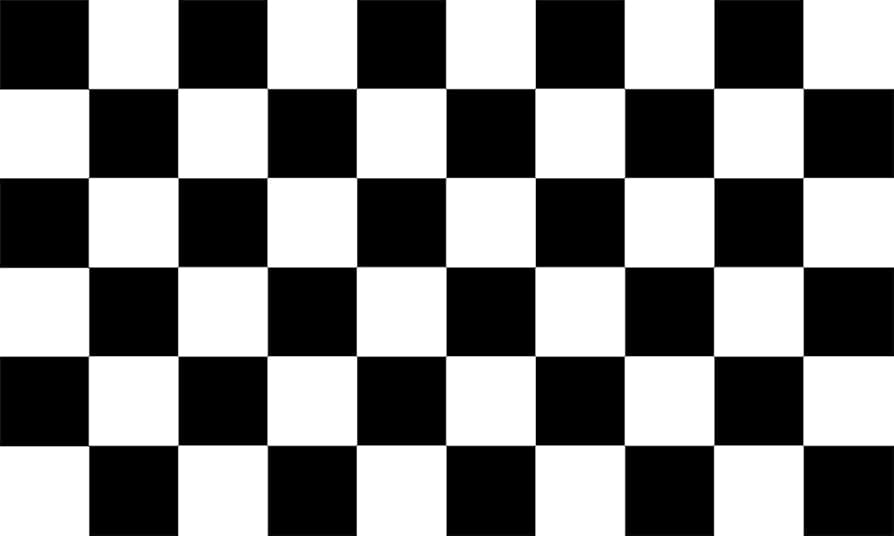 Amazon.co.jp: 黒白チェッカー旗 チェッカーフラッグ サイズ90*150