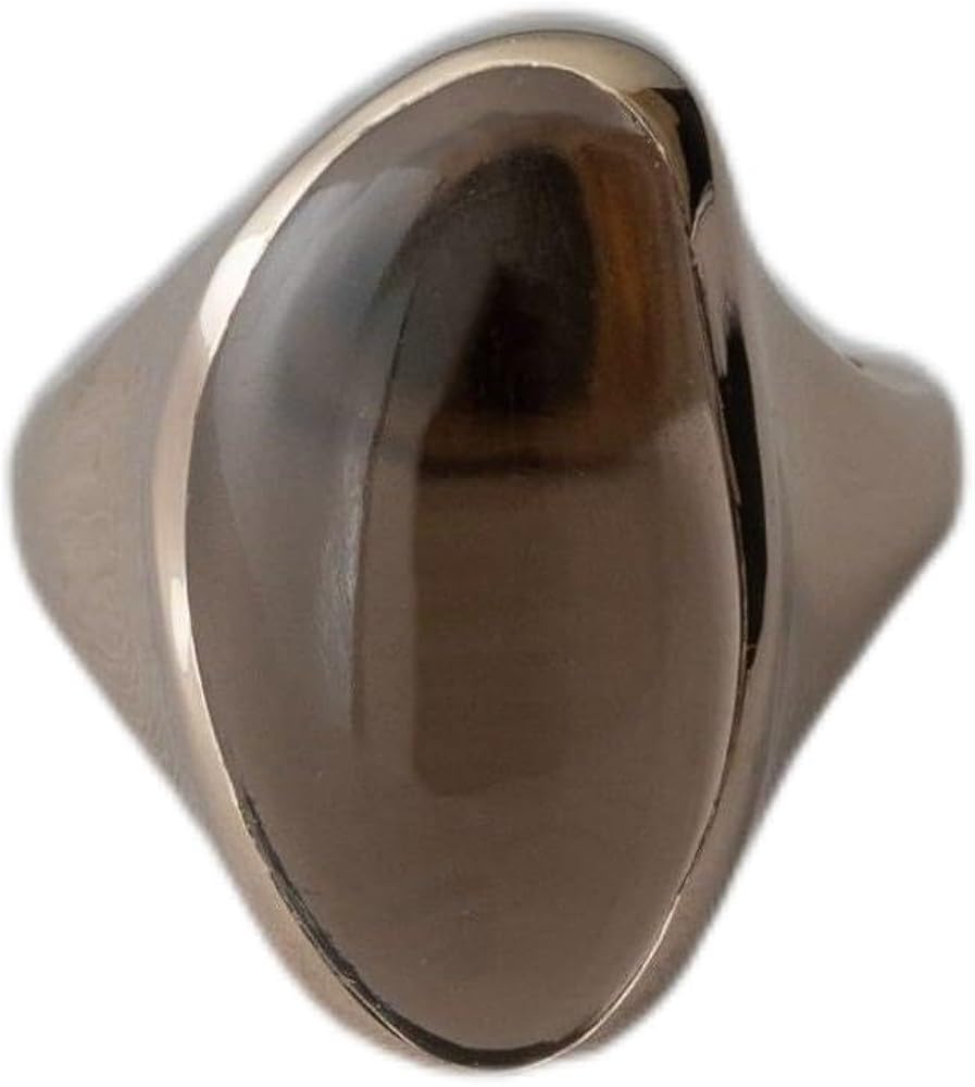 Amazon | (エテ) ete [リキッドロウ] スモーキークォーツ リング