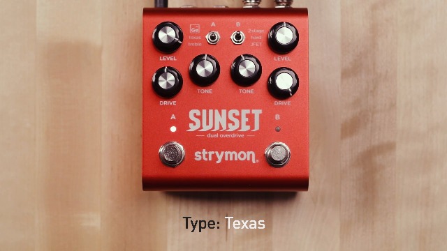 Amazon.com: Strymon Sunset Dual Overdrive and Boost Guitar Effects