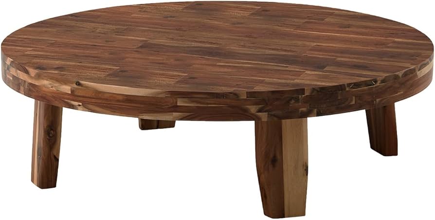 Amazon.co.jp: 円卓 ローテーブル ちゃぶ台 センターテーブル リビング