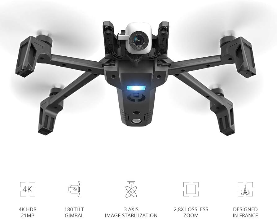 Amazon.com: Parrot PF728000 ANAFI Drone, Foldable Quadcopter Drone