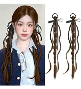 Amazon.co.jp: Natunofu ウィッグ ヘアエクステ 厚みが増し 編み込み