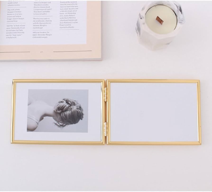 Amazon.co.jp: [XYJP] 横向きの写真を2枚飾れるフォトフレーム フォト