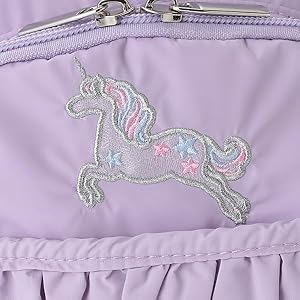 Amazon | [mezzo piano] シャボン玉ユニコーン柄 ナイロンリュック 中