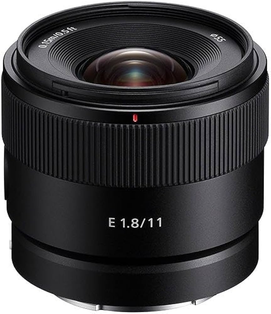 Amazon.com : Sony E 11 mm F1.8 | APS-C Wide Angle Prime Lens