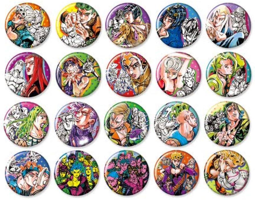ジョジョの奇妙な冒険 オールスターバトル R 缶バッジ3個セット 限定20