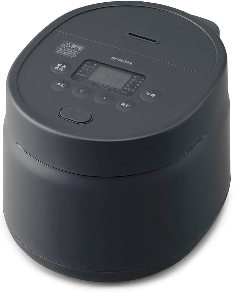 Amazon | アイリスオーヤマ 炊飯器 5.5合 マイコン式 蒸気筒レスでお