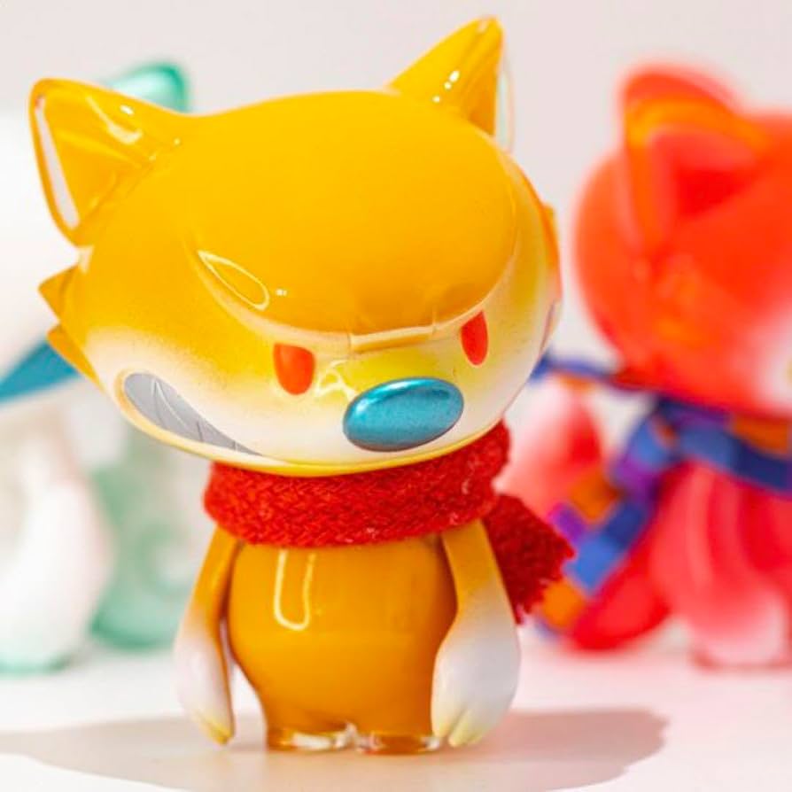 Amazon.co.jp: TONA the Angry Fox ソフビ OKluna × TOUMA : おもちゃ