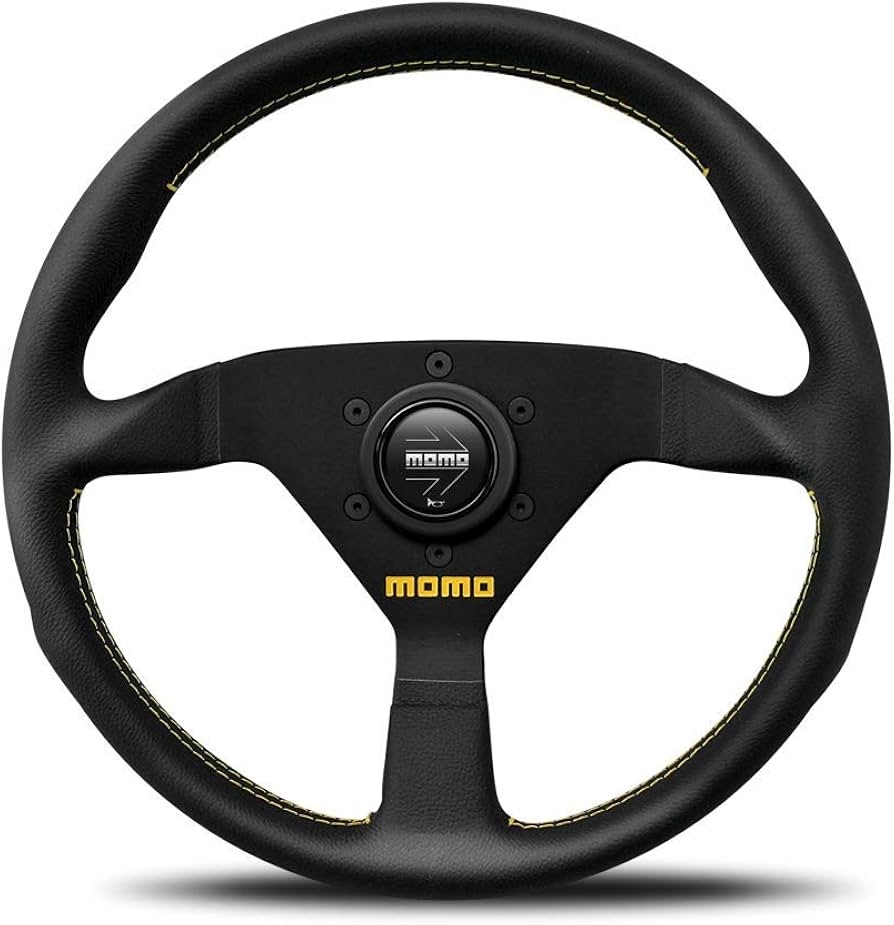 Amazon | MOMO(モモ) ステアリング ヴェローチェレーシング 32パイ BK