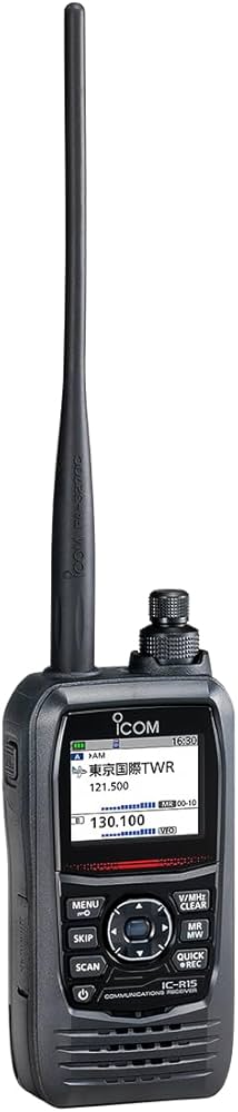 Amazon.co.jp: アイコム(ICOM) IC-R15 広帯域ハンディ受信機 (充電