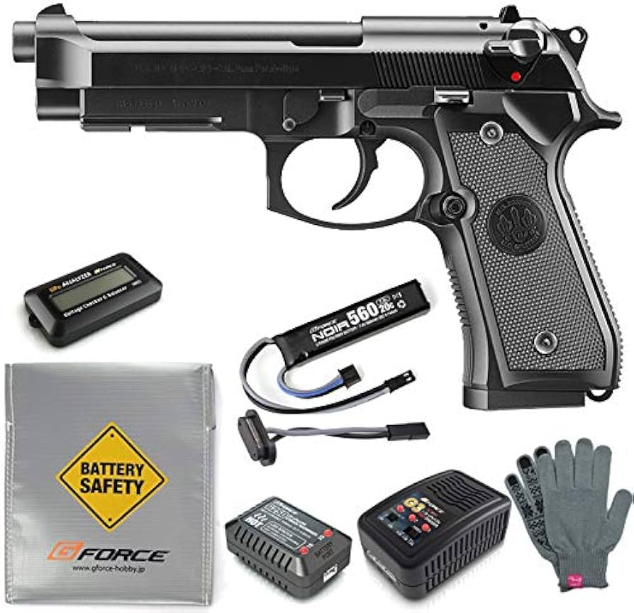 Amazon | 東京マルイ M9A1 Black 電動ハンドガン G-FORCE リポ