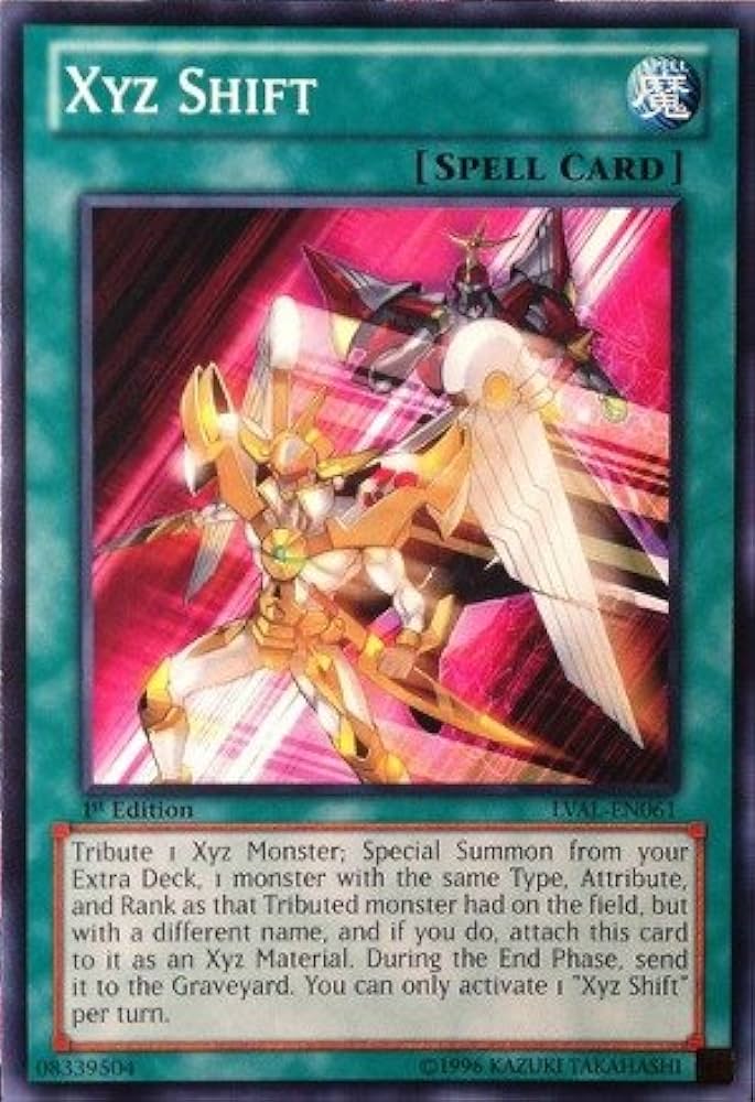 Amazon.com: YU-GI-OH! - Xyz Shift (LVAL-EN061) - Legacy of The