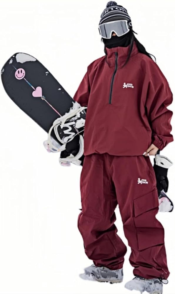 Amazon.co.jp: [COSPLEE] スキーウェア 上下セット アメリカンスタイル