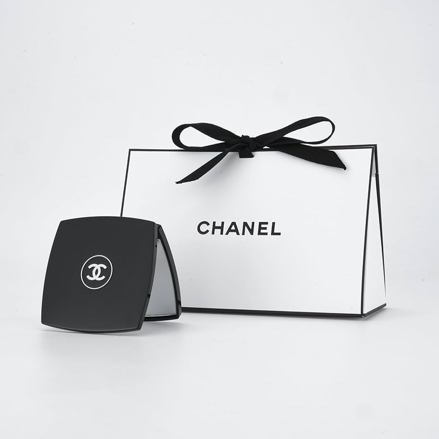 Amazon.com: CHANEL Miroir Double, Facet, Compact, Mirror, Birthday