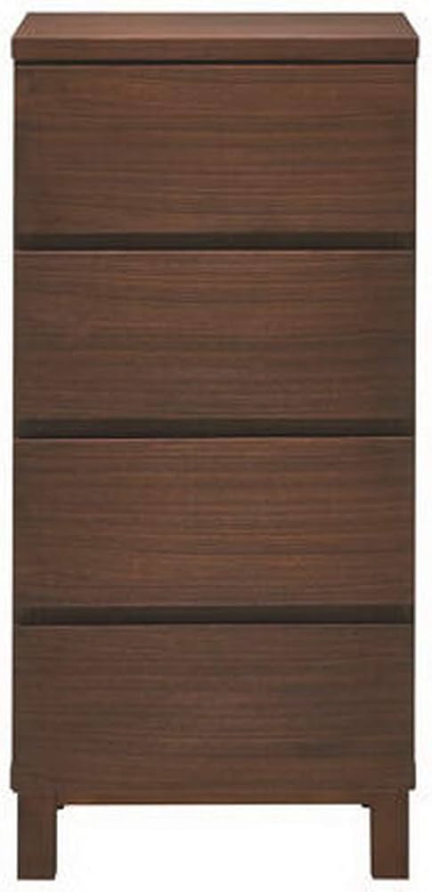 Amazon｜無印良品 ウォールナット材チェスト4段 幅40×奥行40×高さ83cm