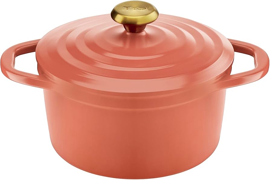 Amazon｜ティファール ココット鍋 20cm 両手鍋 無水調理 鋳物なのに