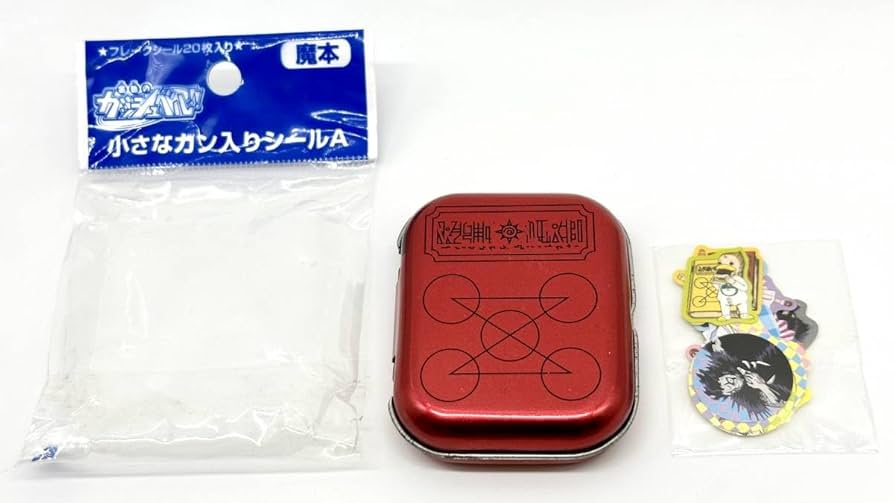 Amazon.co.jp: 金色のガッシュベル 小さなカン入りシール A 魔本