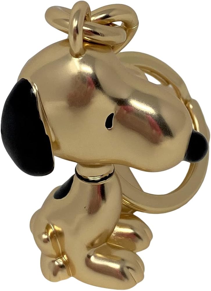 Amazon.com: COACH Snoopy Key Chain Gold : Clothing, Shoes & Jewelry