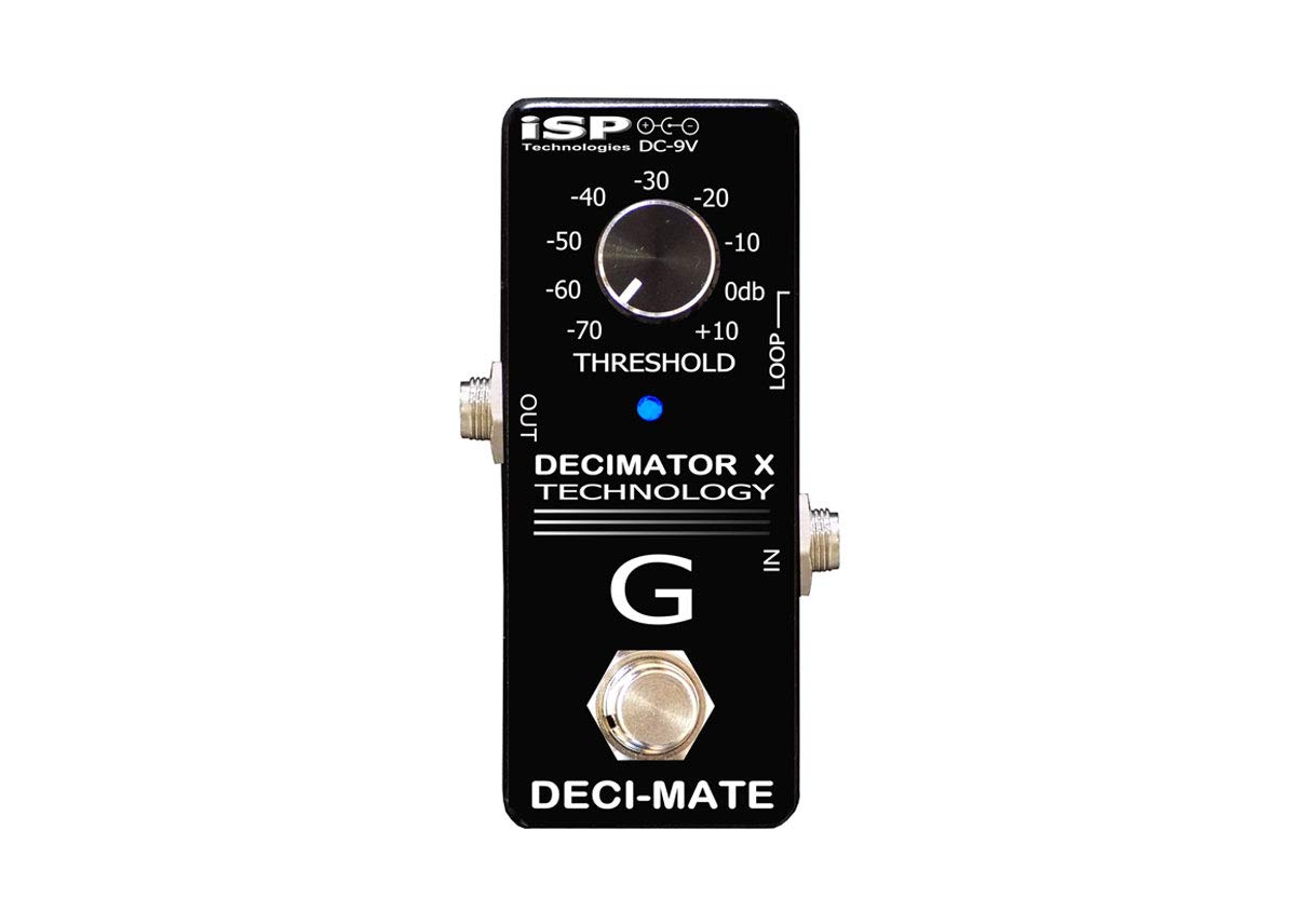 ISP Technologies DECI-MATE G Micro Noise Reduction Pedal with Loop