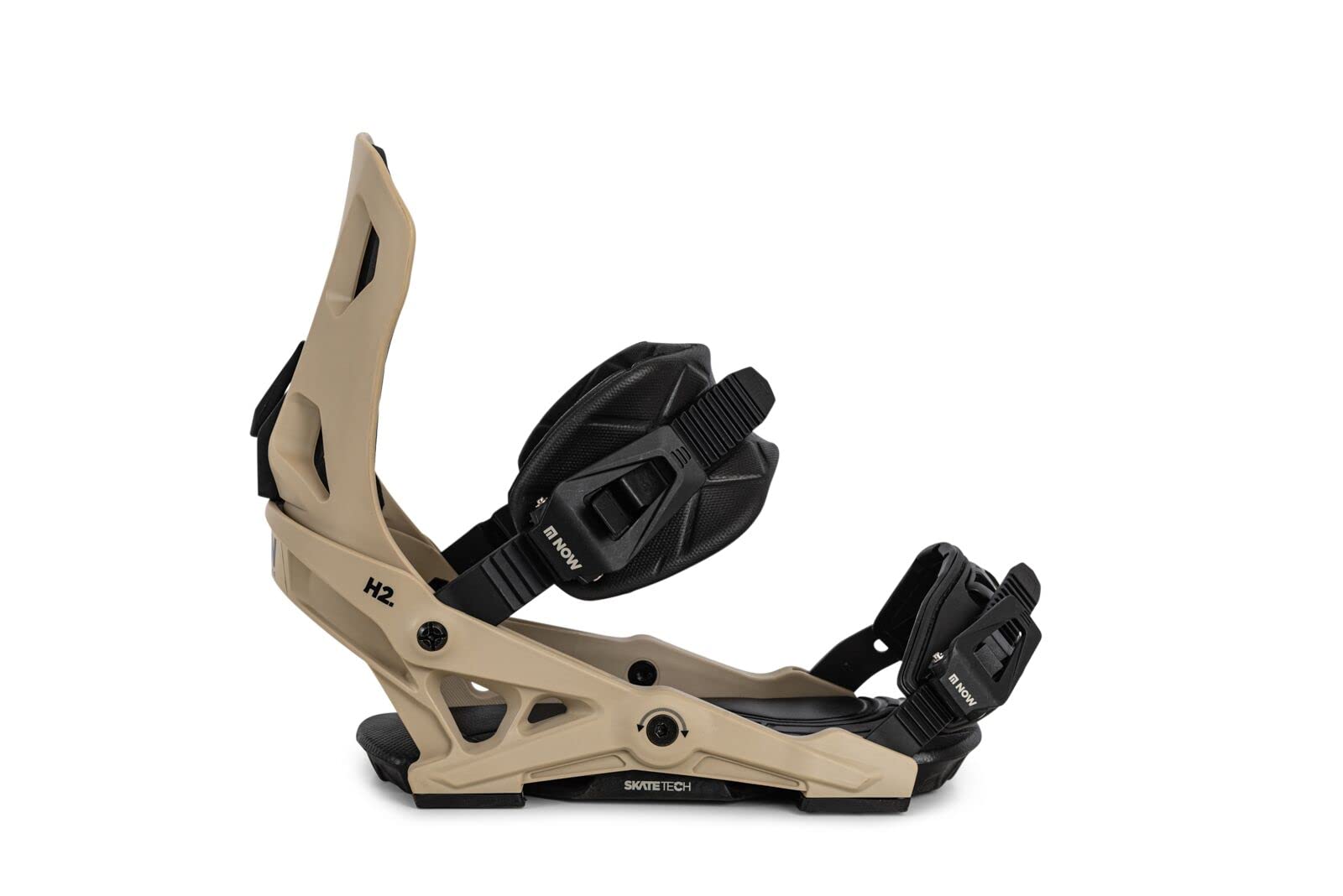 Amazon | Now Bindings IPO、スノーボードビンディング、サンド、S
