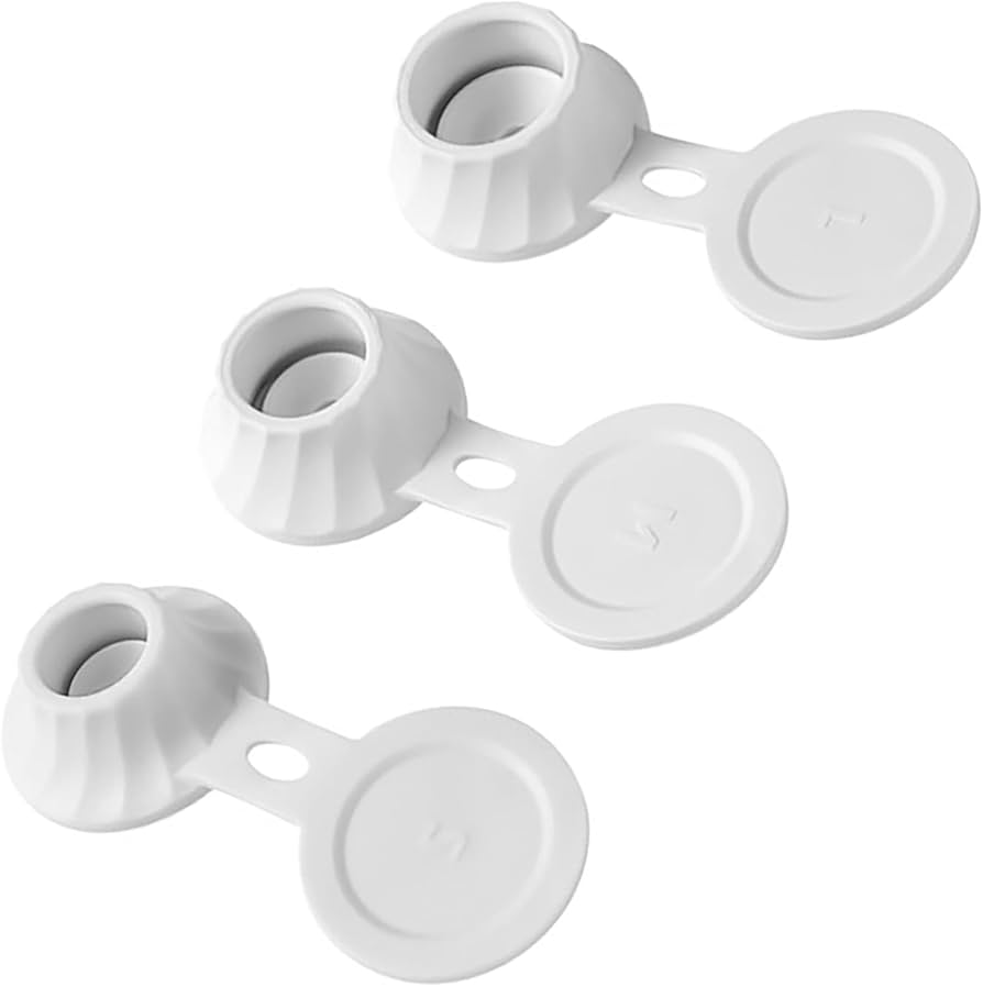 Amazon｜逆さまボトルキャップ 3個 反転 液漏れ防止 フリップトップ