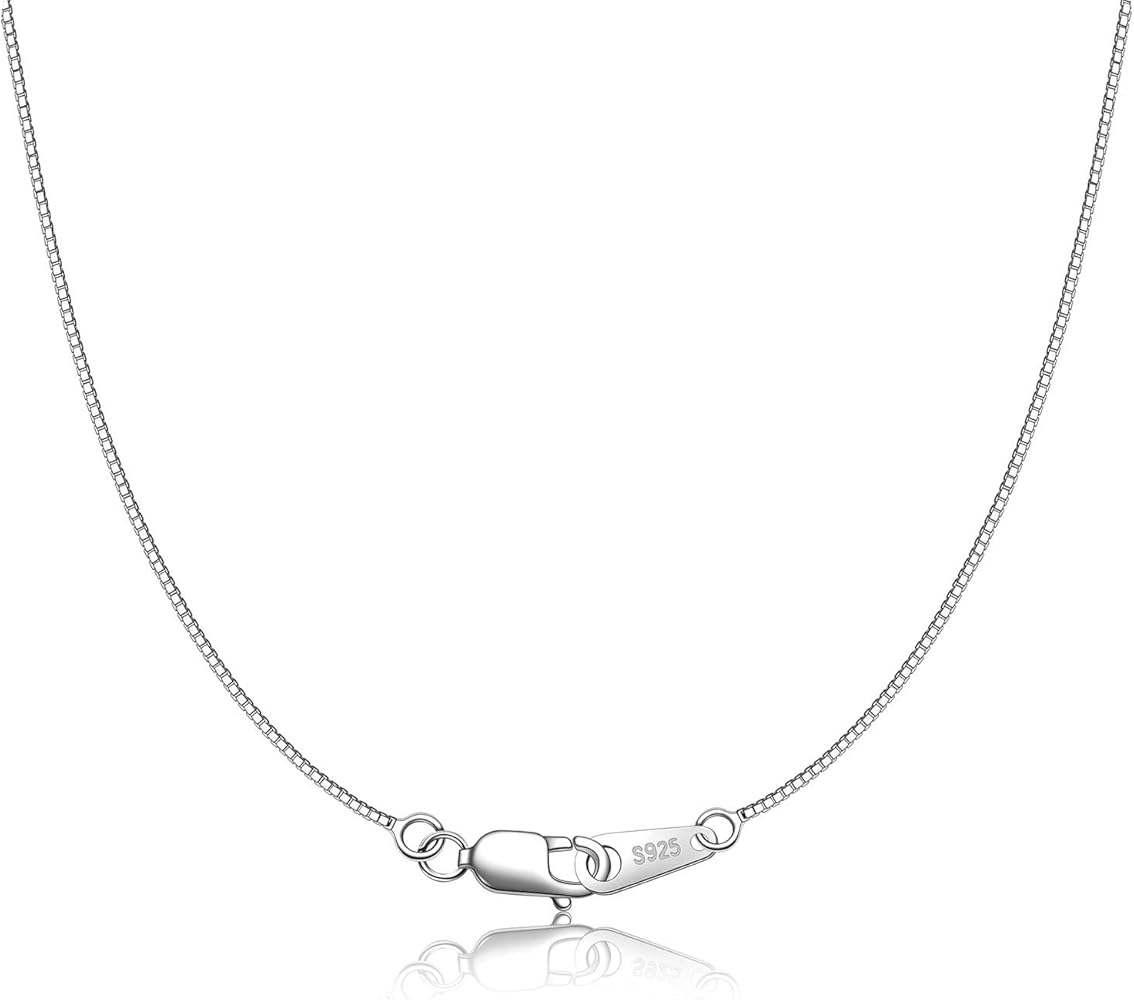 Amazon.com: CIELTEAR 925 Sterling Silver Necklace for Women 14