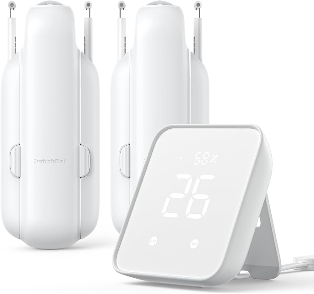 Amazon.co.jp: SwitchBot スマートリモコン ハブ2 カーテン 第3世代